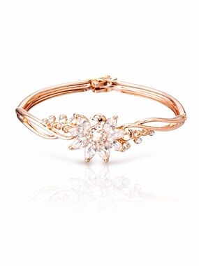 Swarovski Crystals The Shanta Swan Bracelet